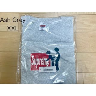 Supreme Stick Tee Ash Grey XXL グレー 25fw