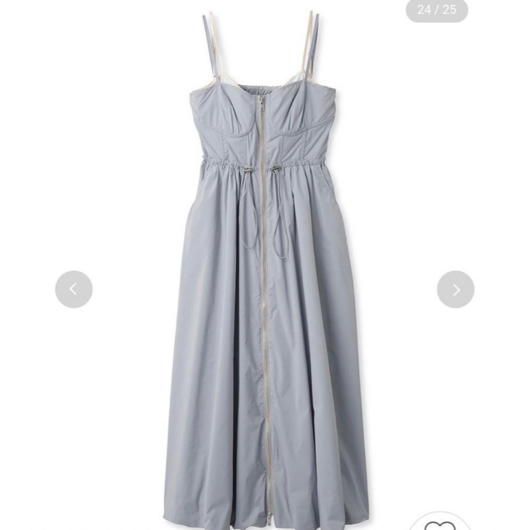 Lily Brown(リリーブラウン)のコルセットレイヤードワンピース(本日限定価格) レディースのワンピース(ロングワンピース/マキシワンピース)の商品写真