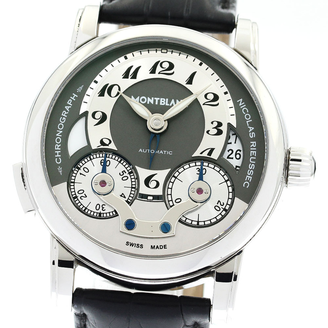 MONTBLANC(モンブラン)のモンブラン MONTBLANC 7138 ニコラ・リューセック ワンプッシュクロノ 自動巻き メンズ 良品 _903316 メンズの時計(腕時計(アナログ))の商品写真