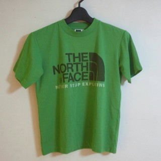 ザノースフェイス(THE NORTH FACE)のグリーン Tシャツ(Tシャツ(半袖/袖なし))