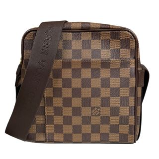ルイヴィトン(LOUIS VUITTON)のルイヴィトン オラフPM ダミエ ショルダーバッグ ダミエキャンバス N41442 ブラウン レディース LOUIS VUITTON  中古(ショルダーバッグ)