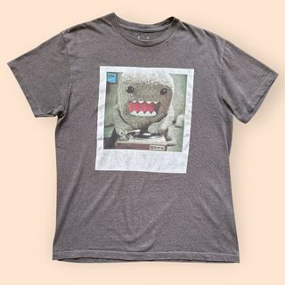 ドーモくん フォトプリント Tシャツ M グレー