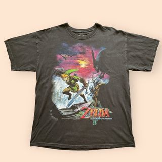 ニンテンドウ(任天堂)のゲームT ニンテンドー ゼルダの伝説 Tシャツ ブラック L(Tシャツ/カットソー(半袖/袖なし))