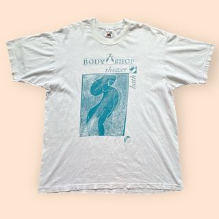 ザボディショップ(THE BODY SHOP)の90s カナダ製 フルーツオブザルーム シングルステッチ Tシャツ XL(Tシャツ/カットソー(半袖/袖なし))