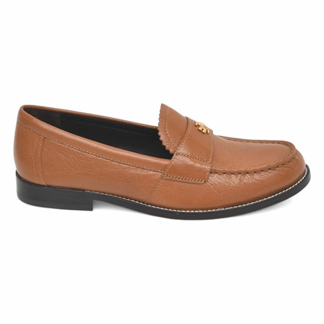 Tory Burch(トリーバーチ)の新品♪トリーバーチ 定価5.6万 ロゴ ローファー 7(約24cm) レディースの靴/シューズ(ローファー/革靴)の商品写真