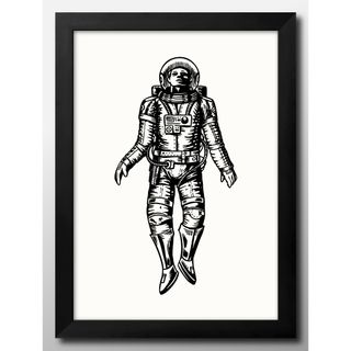 12028■A3 アート ポスター『NASA　宇宙飛行士』絵画 マット