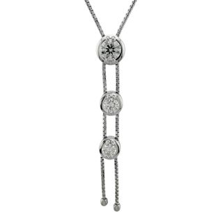 タサキ(TASAKI)のタサキ ネックレス 18金 K18ホワイトゴールド ダイヤモンド レディース TASAKI  中古(ネックレス)