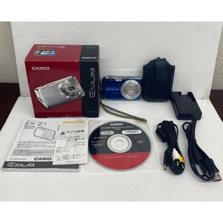 カシオ(CASIO)のB　カシオ　CASIO　デジタルカメラ　EXLIM　EX-Z1 ブルー(コンパクトデジタルカメラ)