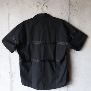 ネイバーフッド(NEIGHBORHOOD)の01s NEIGHBORHOOD 開襟 ワークシャツ ブラック(シャツ)