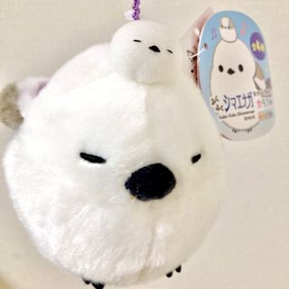 ふくふく シマエナガ なかよしおやこ　カラフル ぬいぐるみ　マスコット　