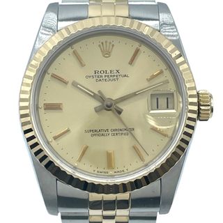 ロレックス(ROLEX)の　ロレックス ROLEX デイトジャスト 68273 ゴールド K18/SS 自動巻き レディース 腕時計(腕時計)