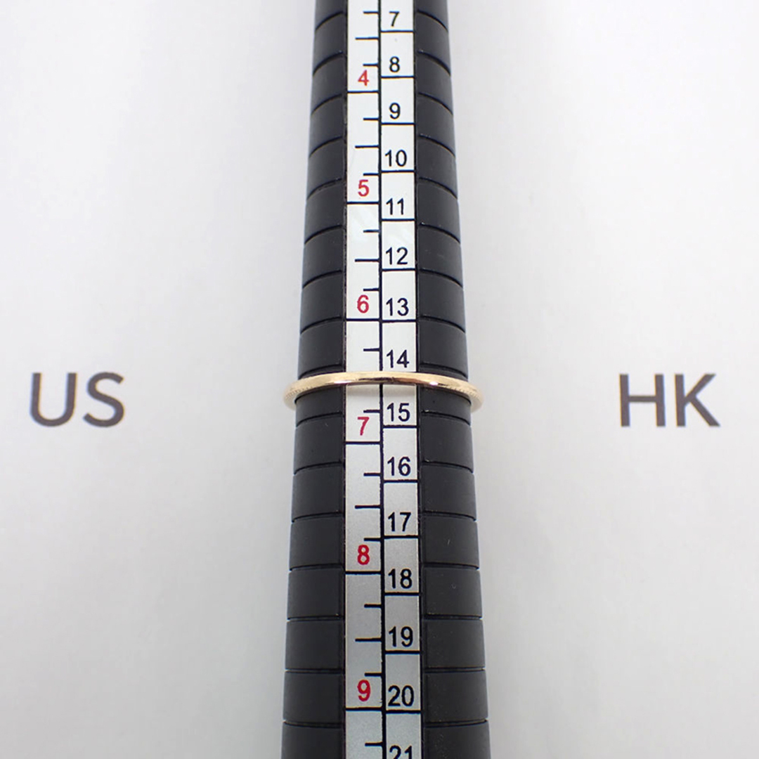 アガット K10 ダイヤモンド リング /13号/j36-7 レディースのアクセサリー(リング(指輪))の商品写真