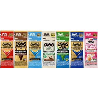 ザバス(SAVAS)の【お買い物マラソン用1000円ポッキリ】SAVASトライアル版(プロテイン)
