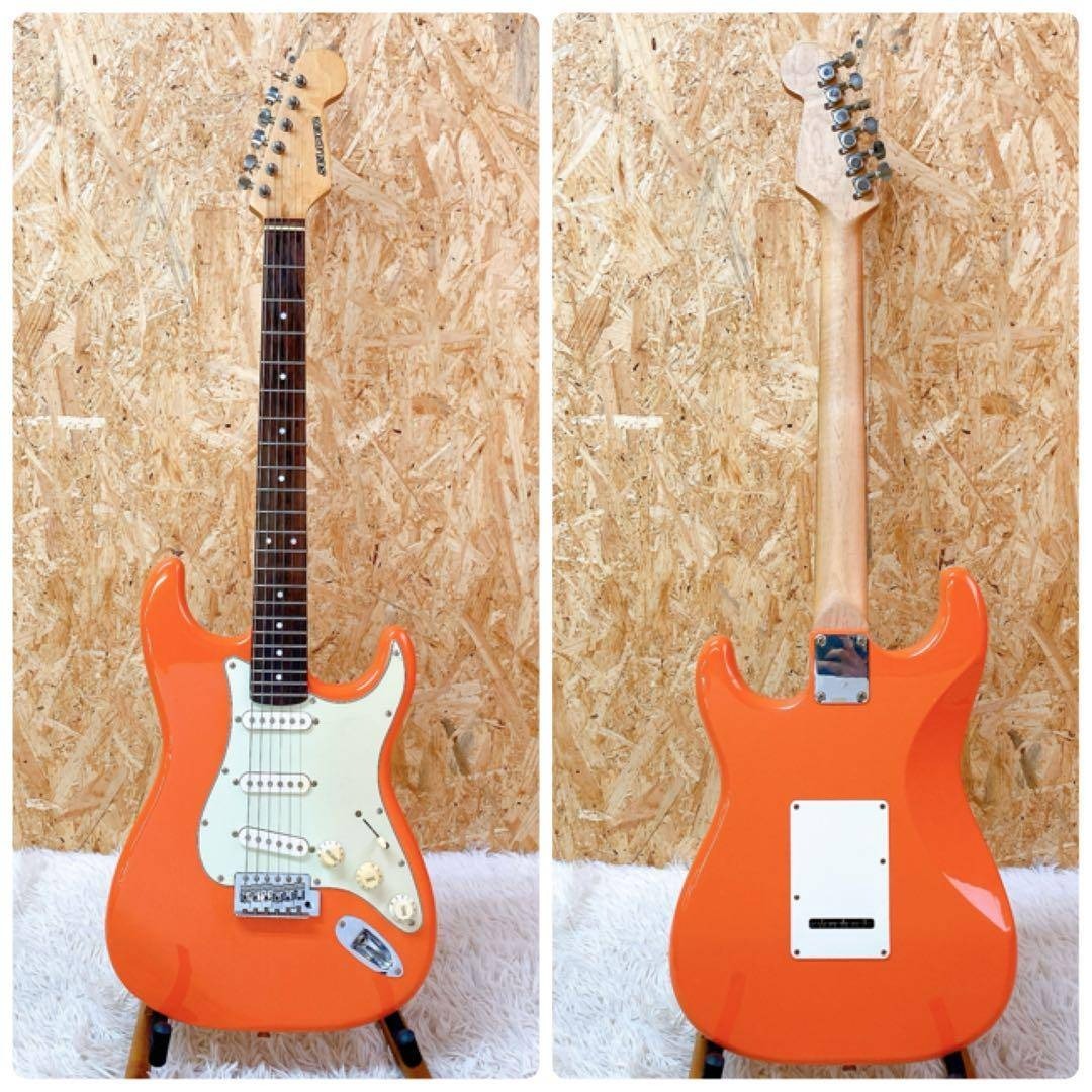SELDER セルダー　ストラトキャスター　オレンジ　エレキギター SELDER セルダー ストラトキャスター オレンジ エレキギター