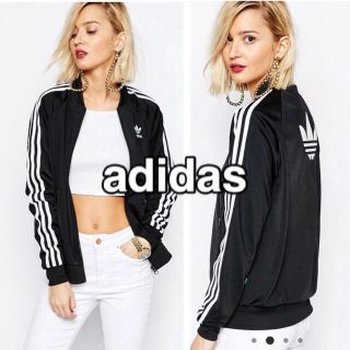 アディダス(adidas)の新品☆アディダス オリジナルス トラッックトップ ジャケット 黒 M(トレーナー/スウェット)