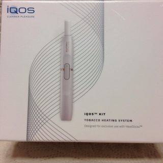 未開封新品アイコスiQOS KIT 白色 保証付 送料無料(タバコグッズ)