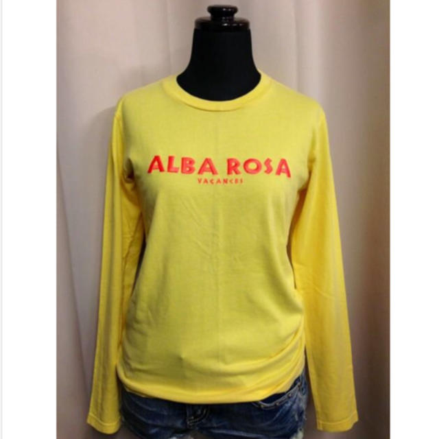 ALBA ROSA(アルバローザ)のアルバローザ ロゴロンT レディースのトップス(Tシャツ(長袖/七分))の商品写真