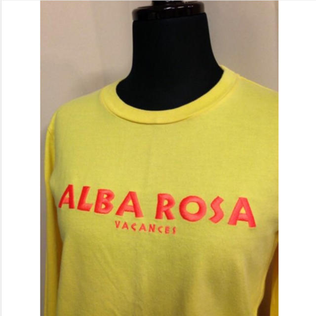 ALBA ROSA(アルバローザ)のアルバローザ ロゴロンT レディースのトップス(Tシャツ(長袖/七分))の商品写真