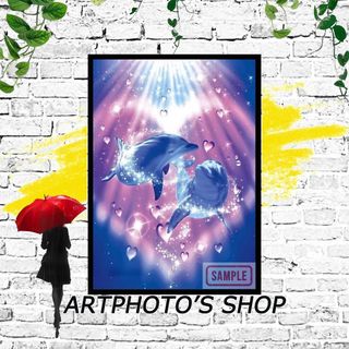 【a4フレーム付き】 オマージュアートポスターa4 No37