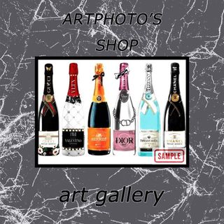 【a4フレーム付き】 オマージュアートポスターa4 No64