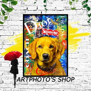 【a4フレーム付き】 オマージュアートポスターa4 No70