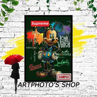 【a4フレーム付き】 オマージュアートポスターa4 No79
