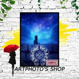 【a4フレーム付き】 オマージュアートポスターa4 No103