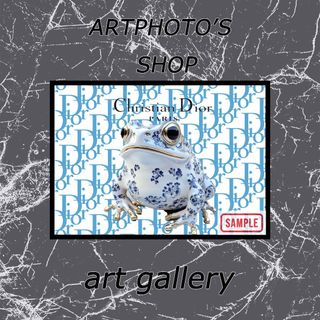 【a4フレーム付き】 オマージュアートポスターa4 No107