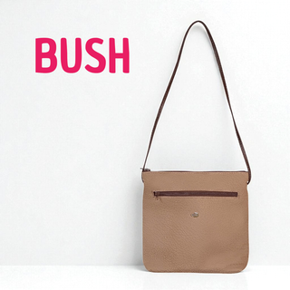 BUSH オーストラリア カンガルーレザー ショルダーバッグ ブラウン /(ショルダーバッグ)