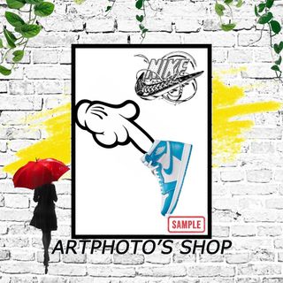 【a4フレーム付き】 オマージュアートポスターa4 No116