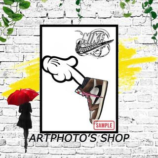 【a4フレーム付き】 オマージュアートポスターa4 No117