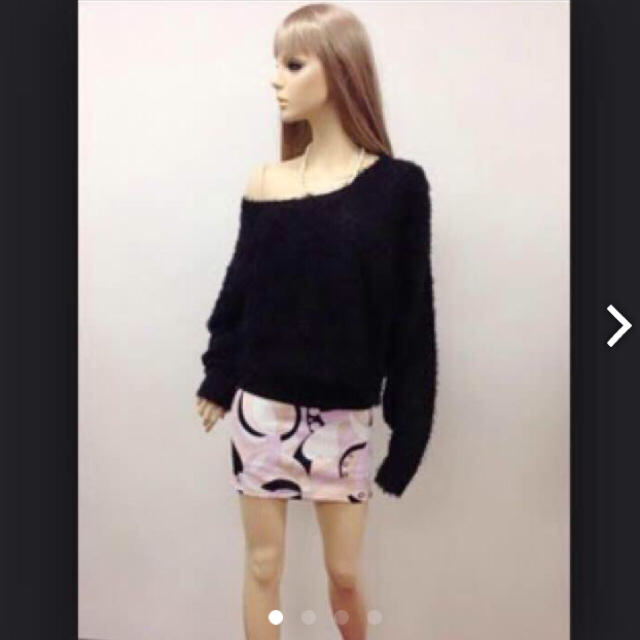 DaTuRa(ダチュラ)のDaTuRa ハートマーブルスカート ホワイト×ピンク レディースのスカート(ミニスカート)の商品写真