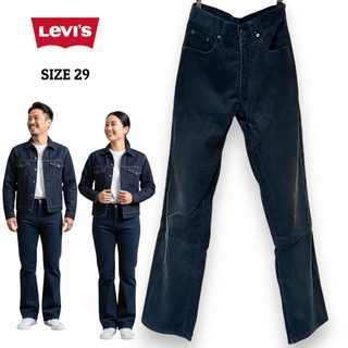 リーバイス(Levi's)のLevi's 533 コーデュロイパンツ ネイビー W29 L32 匿名配送(デニム/ジーンズ)