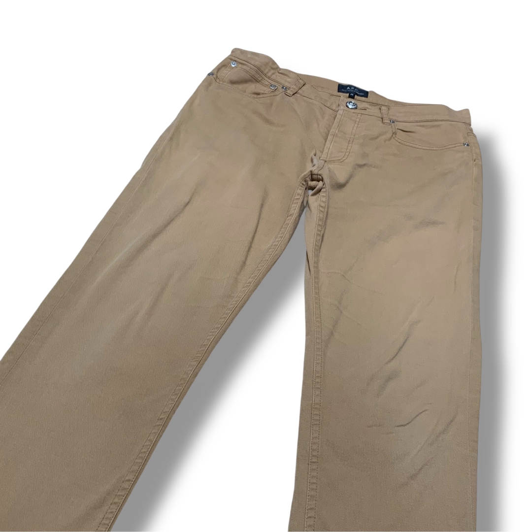 A.P.C(アーペーセー)のA.P.C. アーペーセー W29 ウエスト78cm ベージュ デニム メンズのパンツ(デニム/ジーンズ)の商品写真