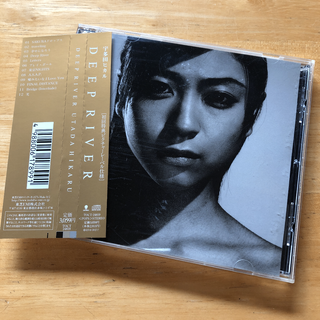 廃盤・希少　DEEP RIVER 宇多田ヒカル　初回盤　ピクチャーレーベル仕様