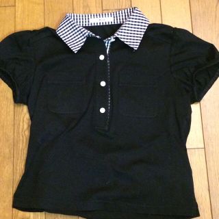 ルネ(René)のRene チェックトップス美品 36(カットソー(半袖/袖なし))