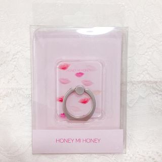 ハニーミーハニー(Honey mi Honey)の新品未使用 HONEYMIHONEY♡ハニーミーハニー スマホリング(iPhoneケース)