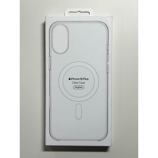【ほぼ新品】純正 iPhone 16 Plus クリアケース③
