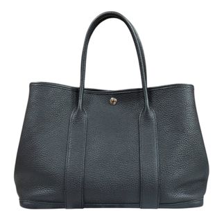 エルメス(HERMES)のエルメス ガーデンパーティPM トートバッグ ネゴンダ ブラック レディース HERMES  中古(トートバッグ)