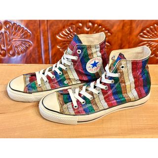 コンバース(CONVERSE)の★80s!USA!コンバース オールスター ストライプ あて布 ヴィンテージ★(スニーカー)