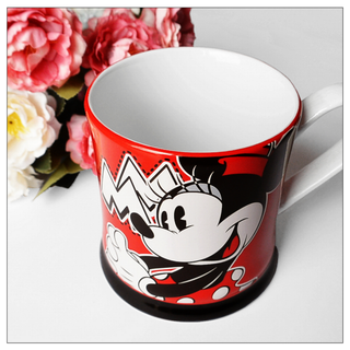 ディズニー(Disney)の送料込み【マグカップ】ミニーマウス 未使用 ディズニー Disneyミニーちゃん(グラス/カップ)
