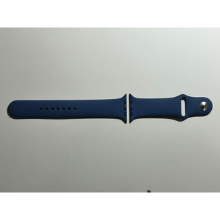 【新品・箱なし】純正 アップルウォッチ 46mm M/Lスポーツバンド・ブルー③