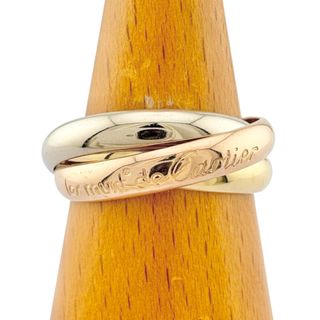 カルティエ(Cartier)のカルティエ トリニティ リング 指輪 17号 18金 K18イエローゴールド レディース CARTIER  中古(リング(指輪))