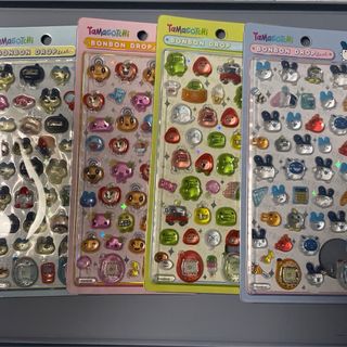 たまごっち　ボンボンドロップシール　セット(キャラクターグッズ)