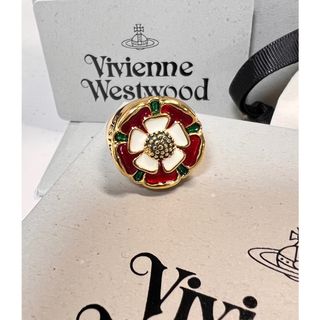ヴィヴィアンウエストウッド(Vivienne Westwood)のヴィヴィアンウエストウッド  テューダー.ローズ  花 リング (リング(指輪))