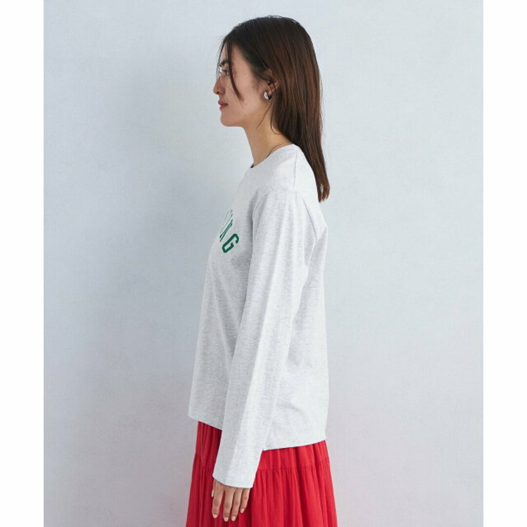 UNITED ARROWS green label relaxing(ユナイテッドアローズグリーンレーベルリラクシング)の【LT.GRAY】【FREE】【別注】<SPALDING>ロングスリーブ Tシャツ レディースのトップス(カットソー(長袖/七分))の商品写真