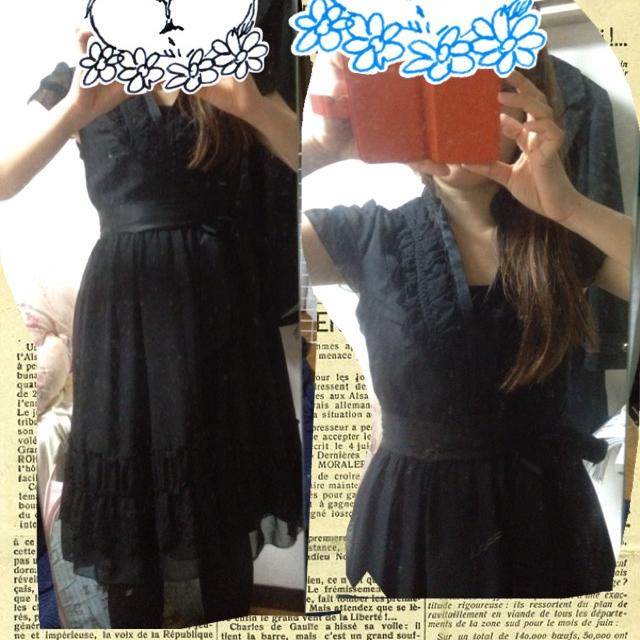 axes femme(アクシーズファム)のaxes黒ドレス☆美品 レディースのフォーマル/ドレス(その他ドレス)の商品写真