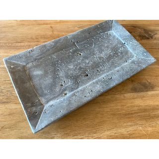 アマブロ(amabro)の【新品】amabro アマブロ　天然石 トラバーチン　トレイ トレー 小物置き(小物入れ)