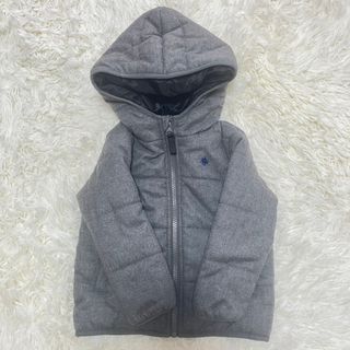 ポロベビー　POLO Baby　ジャンパー　男の子　90　フード付き　グレイ