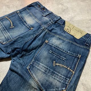 【G-STAR RAW】ジースターロウ レーダー テーパード デニムパンツ